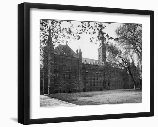 Healy Building at Georgetown University-null-Framed Photographic Print