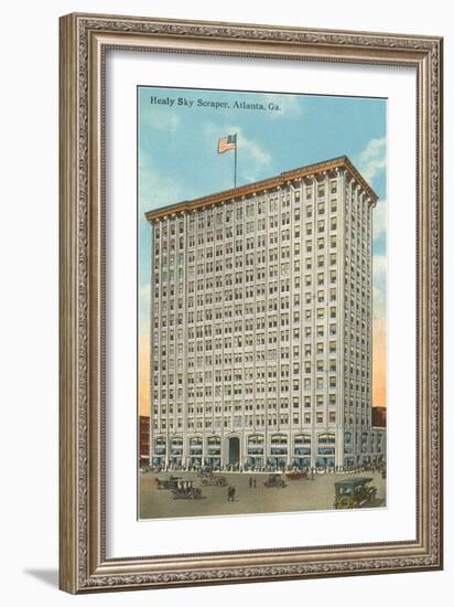 Healy Skyscraper, Atlanta, Georgia-null-Framed Art Print