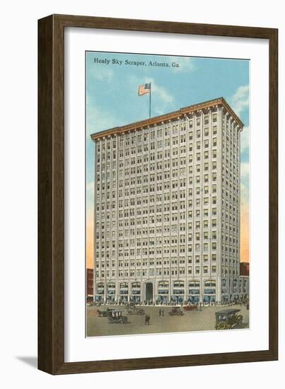 Healy Skyscraper, Atlanta, Georgia-null-Framed Art Print