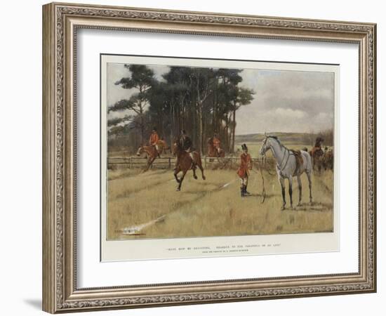 Hear Now My Reasoning, Hearken to the Pleadings of My Lips-George Goodwin Kilburne-Framed Giclee Print