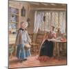 Hearing Lessons (W/C)-William Henry Hunt-Mounted Giclee Print
