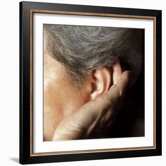 Hearing Loss-Cristina-Framed Premium Photographic Print