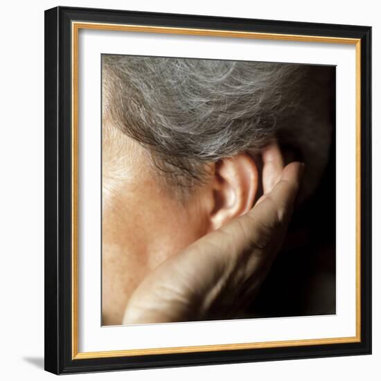 Hearing Loss-Cristina-Framed Premium Photographic Print