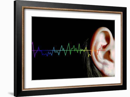 Hearing-Neal Grundy-Framed Photographic Print