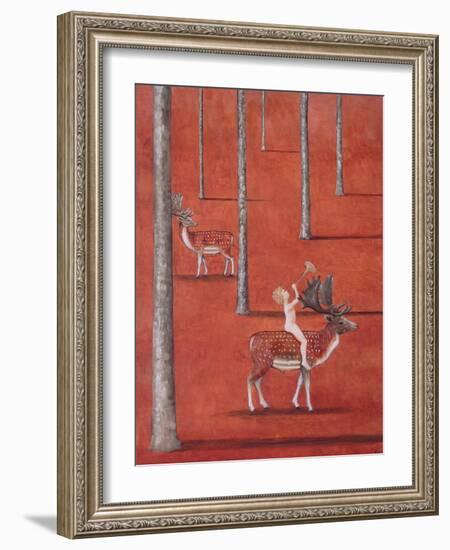 Hearing-Rebecca Campbell-Framed Giclee Print