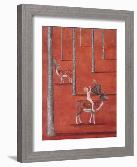 Hearing-Rebecca Campbell-Framed Giclee Print