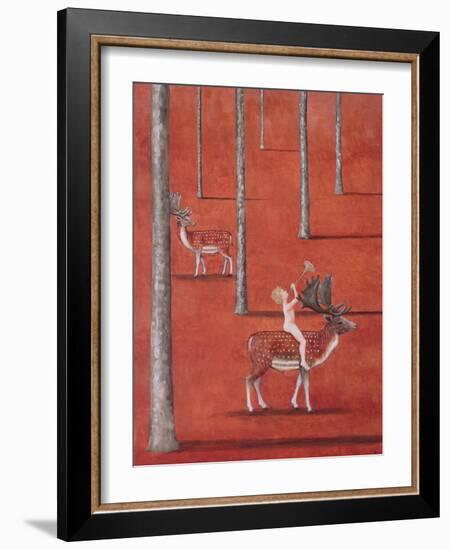 Hearing-Rebecca Campbell-Framed Giclee Print