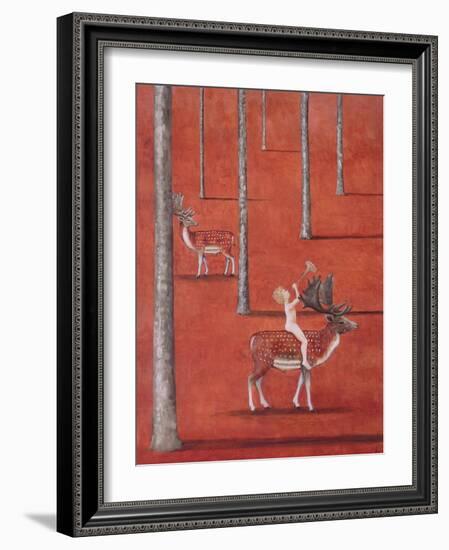 Hearing-Rebecca Campbell-Framed Giclee Print