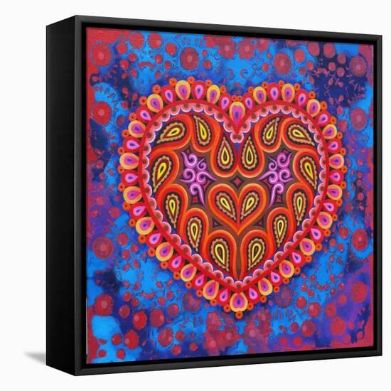 Heart, 2016-Jane Tattersfield-Framed Premier Image Canvas