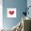 Heart And ECG-Cristina-Framed Premium Photographic Print displayed on a wall