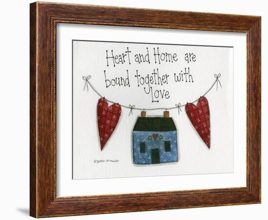 Heart and Home-Debbie McMaster-Framed Giclee Print