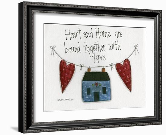 Heart and Home-Debbie McMaster-Framed Giclee Print