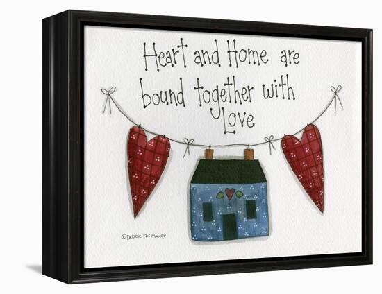 Heart and Home-Debbie McMaster-Framed Premier Image Canvas