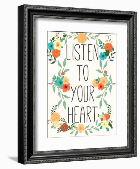 Heart and Love II-SD Graphics Studio-Framed Premium Giclee Print