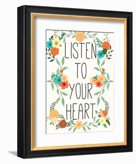 Heart and Love II-SD Graphics Studio-Framed Premium Giclee Print