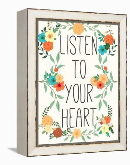 Heart and Love II-SD Graphics Studio-Framed Stretched Canvas