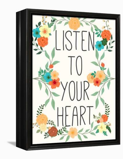 Heart and Love II-SD Graphics Studio-Framed Stretched Canvas