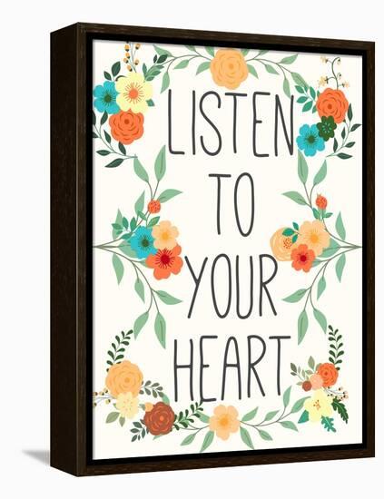 Heart and Love II-SD Graphics Studio-Framed Stretched Canvas