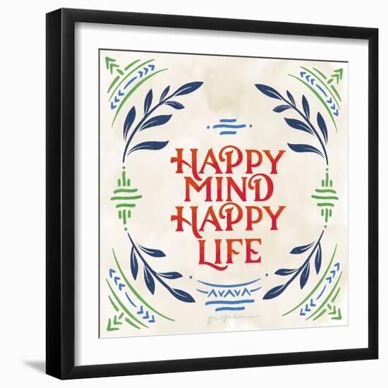 Heart and Mind II Bright-Gia Graham-Framed Art Print