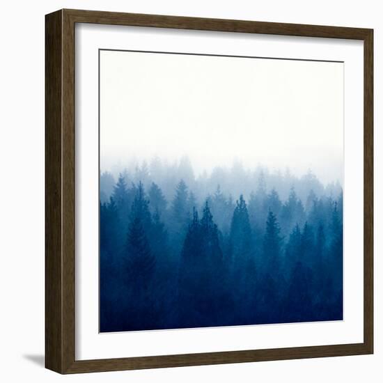 Heart and Soul - Foggy Forest-Dirk Wüstenhagen-Framed Photographic Print