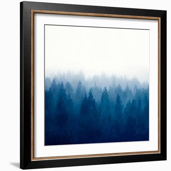 Heart and Soul - Foggy Forest-Dirk Wüstenhagen-Framed Photographic Print