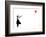 Heart Balloon-Banksy-Framed Giclee Print