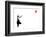 Heart Balloon-Banksy-Framed Giclee Print