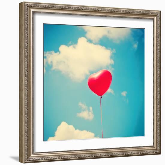 Heart Balloon-Andrekart Photography-Framed Photographic Print