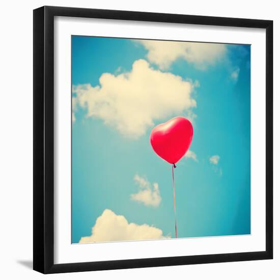 Heart Balloon-Andrekart Photography-Framed Photographic Print