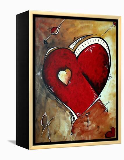 Heart Beat-Megan Aroon Duncanson-Framed Stretched Canvas