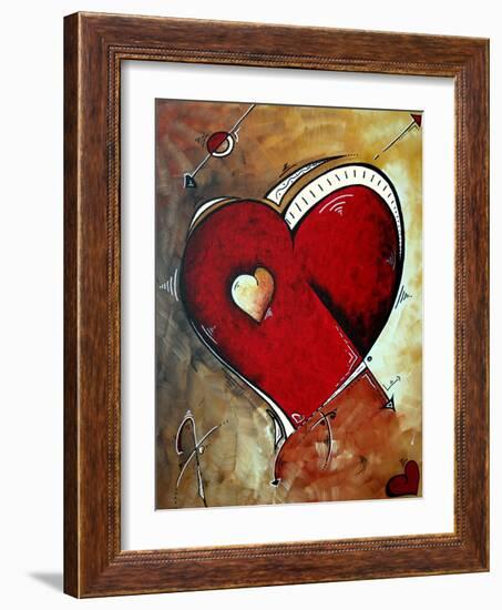 Heart Beat-Megan Aroon Duncanson-Framed Art Print