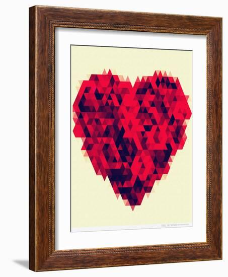 Heart Bouquet-Natasha Wescoat-Framed Giclee Print