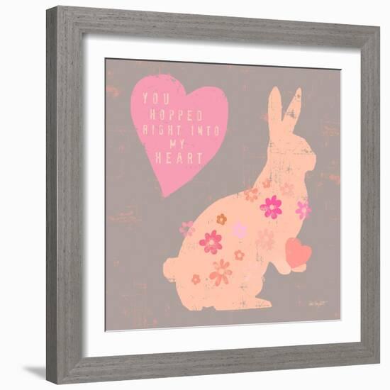 Heart Bunny-Lola Bryant-Framed Art Print