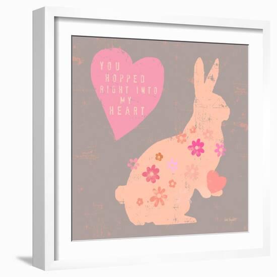 Heart Bunny-Lola Bryant-Framed Art Print