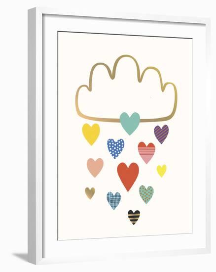 Heart Cloud-Sophie Ledesma-Framed Giclee Print