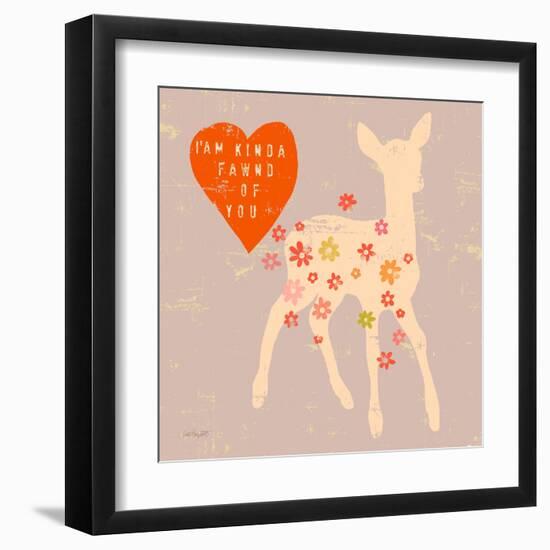 Heart Fawn-Lola Bryant-Framed Art Print