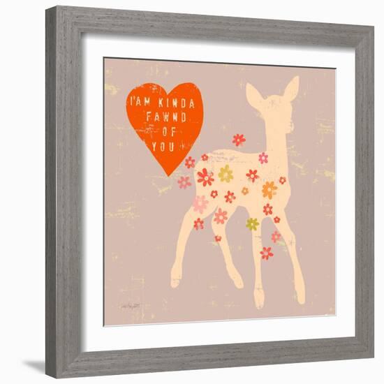 Heart Fawn-Lola Bryant-Framed Art Print