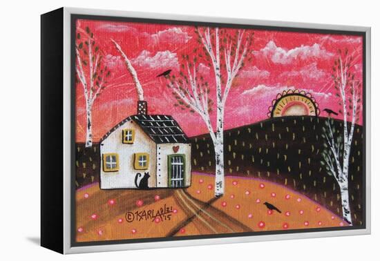 Heart House-Karla Gerard-Framed Premier Image Canvas