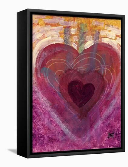 Heart III-Natasha Wescoat-Framed Premier Image Canvas