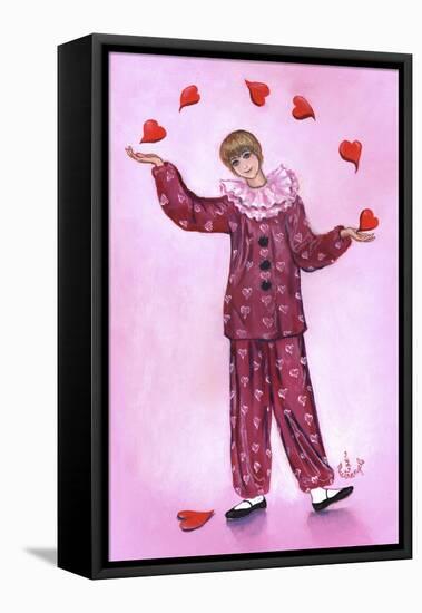 Heart Juggler-Judy Mastrangelo-Framed Premier Image Canvas