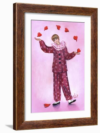 Heart Juggler-Judy Mastrangelo-Framed Giclee Print