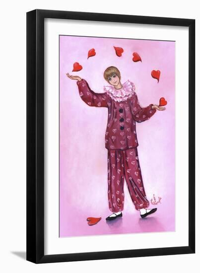 Heart Juggler-Judy Mastrangelo-Framed Giclee Print