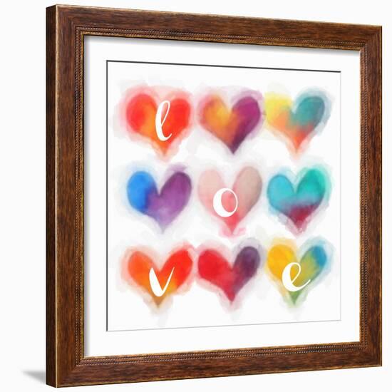 Heart Love-Taylor Greene-Framed Art Print