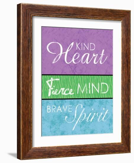 Heart Mind Spirit-Lauren Gibbons-Framed Art Print