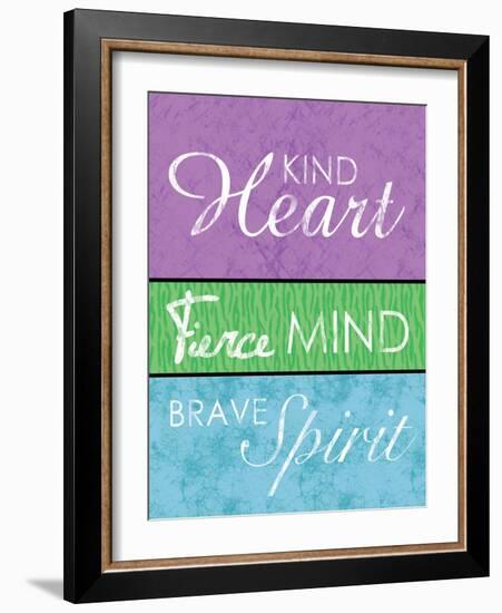 Heart Mind Spirit-Lauren Gibbons-Framed Art Print