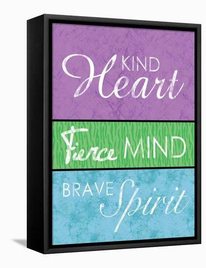 Heart Mind Spirit-Lauren Gibbons-Framed Stretched Canvas