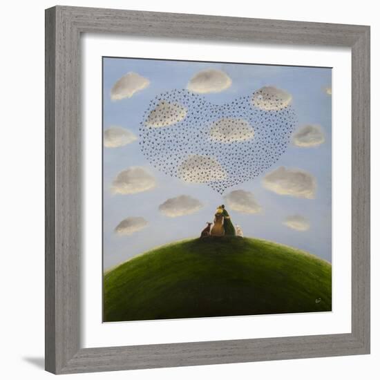 Heart Murmuration-Chris Ross Williamson-Framed Giclee Print