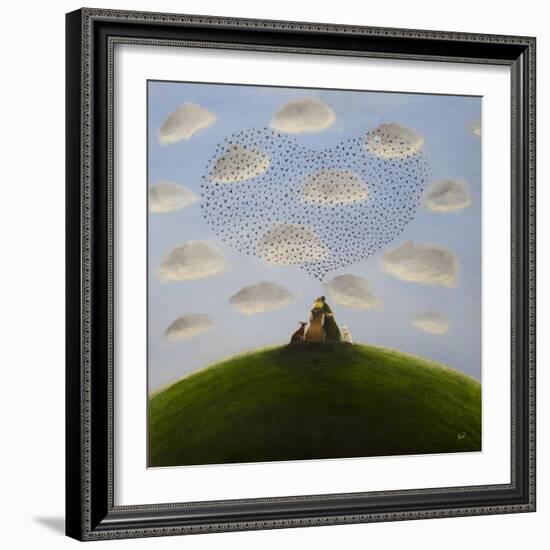 Heart Murmuration-Chris Ross Williamson-Framed Giclee Print