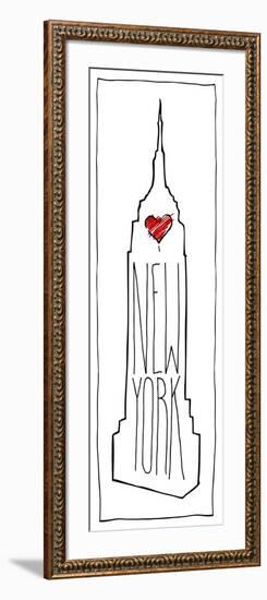 Heart NY-OnRei-Framed Premium Giclee Print