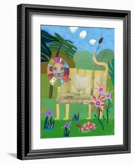 Heart of a Lion-Nathaniel Mather-Framed Giclee Print